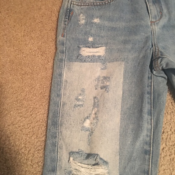 Gilded Intent distressed denim jeans Sz 25 - Picture 5 of 13